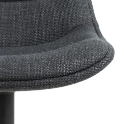 Verstellbarer Barhocker Adèle - 65-86cm - dunkelgrau