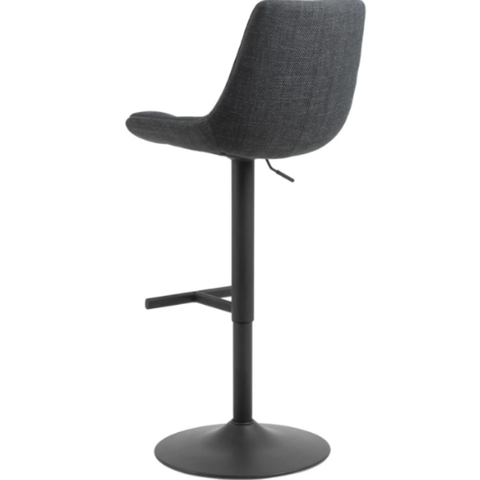 Verstellbarer Barhocker Adèle - 65-86cm - dunkelgrau