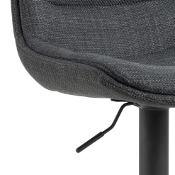 Verstellbarer Barhocker Adèle - 65-86cm - dunkelgrau