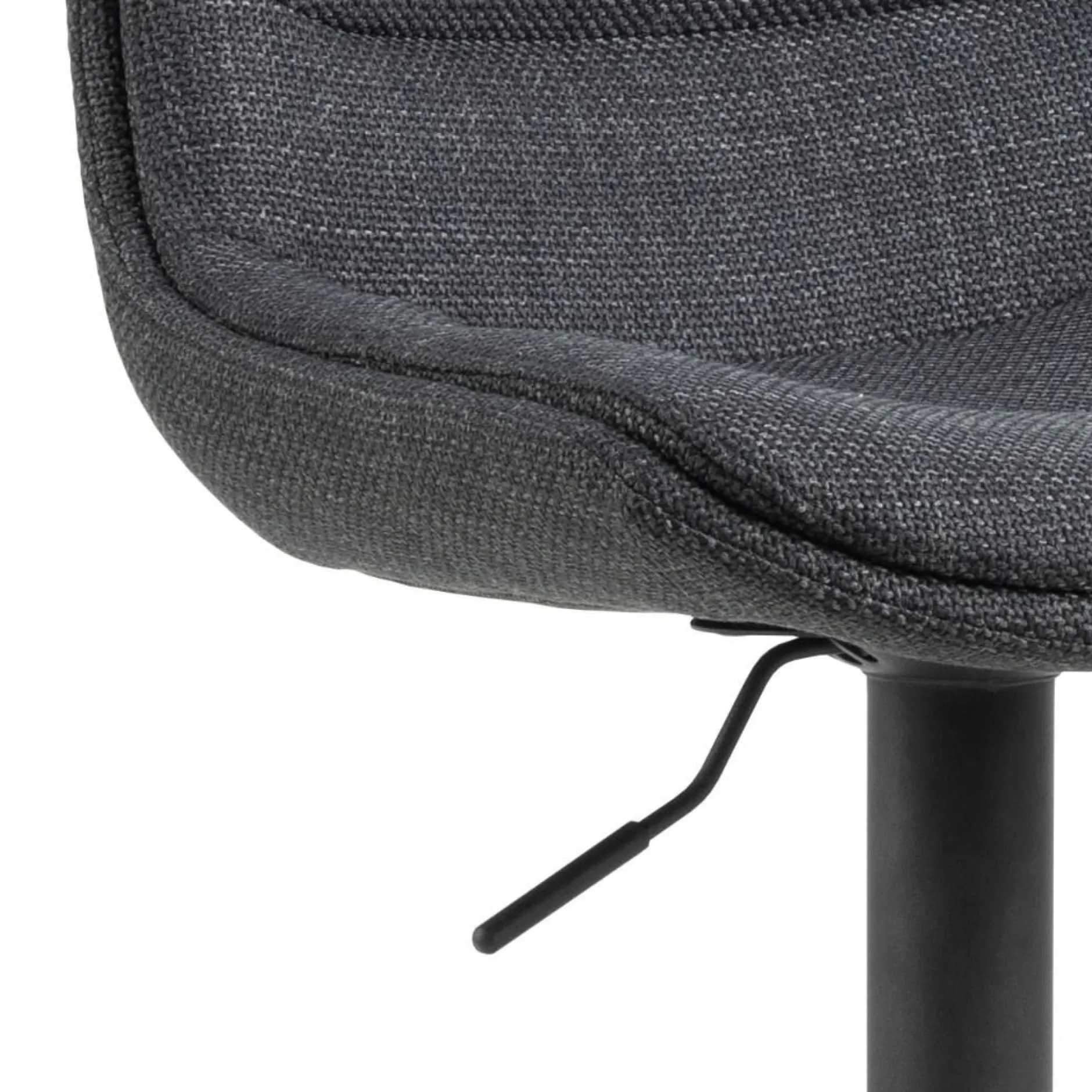 Verstellbarer Barhocker Adèle - 65-86cm - dunkelgrau