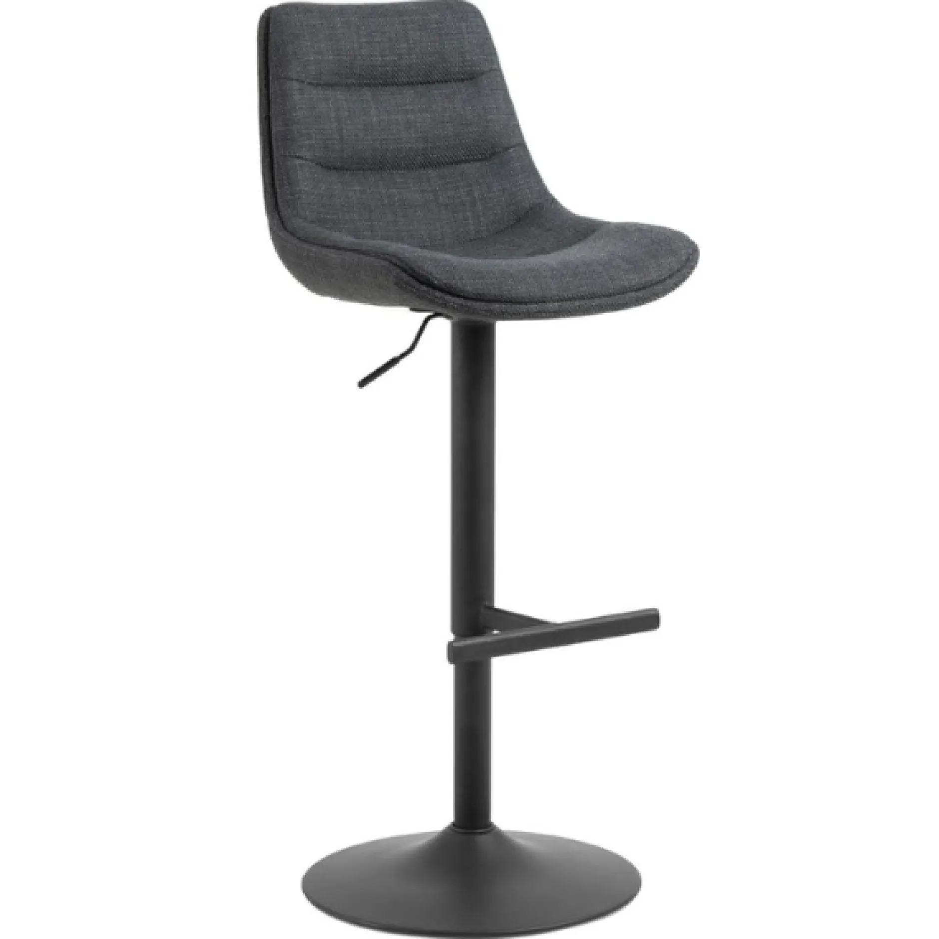 Verstellbarer Barhocker Adèle - 65-86cm - dunkelgrau