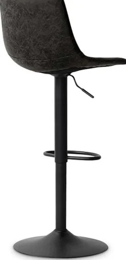 Verstellbarer Barhocker Fontana - anthrazit