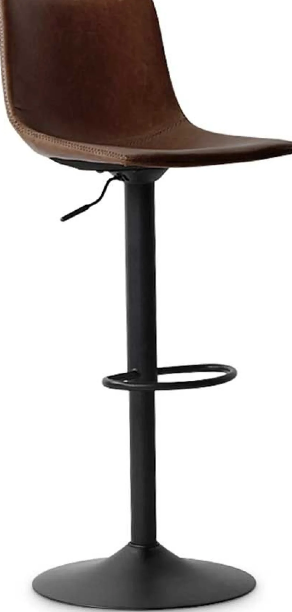 Verstellbarer Barhocker Fontana - braun