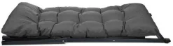 Verstellbarer Gartenstuhl Atelier del Sofa - Metall und Polyester - dunkelgrau