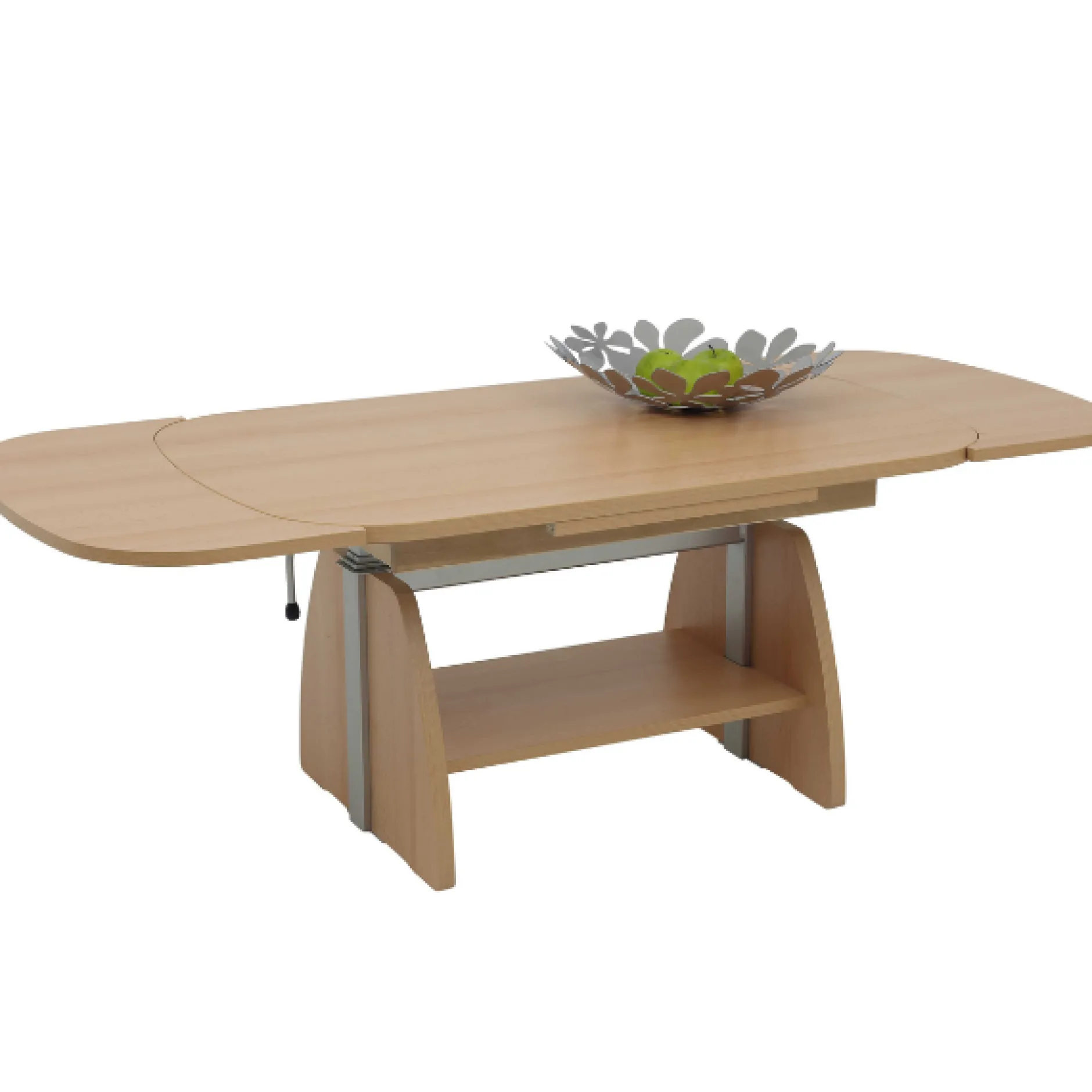 Vienna Couchtisch 108/157x67x52/71 cm Buche