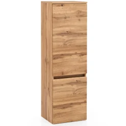 VikasBadezimmer : Wandschränke, Spiegelschrank, Waschbeckenschrank, Säulenschrank - Eiche Dekor