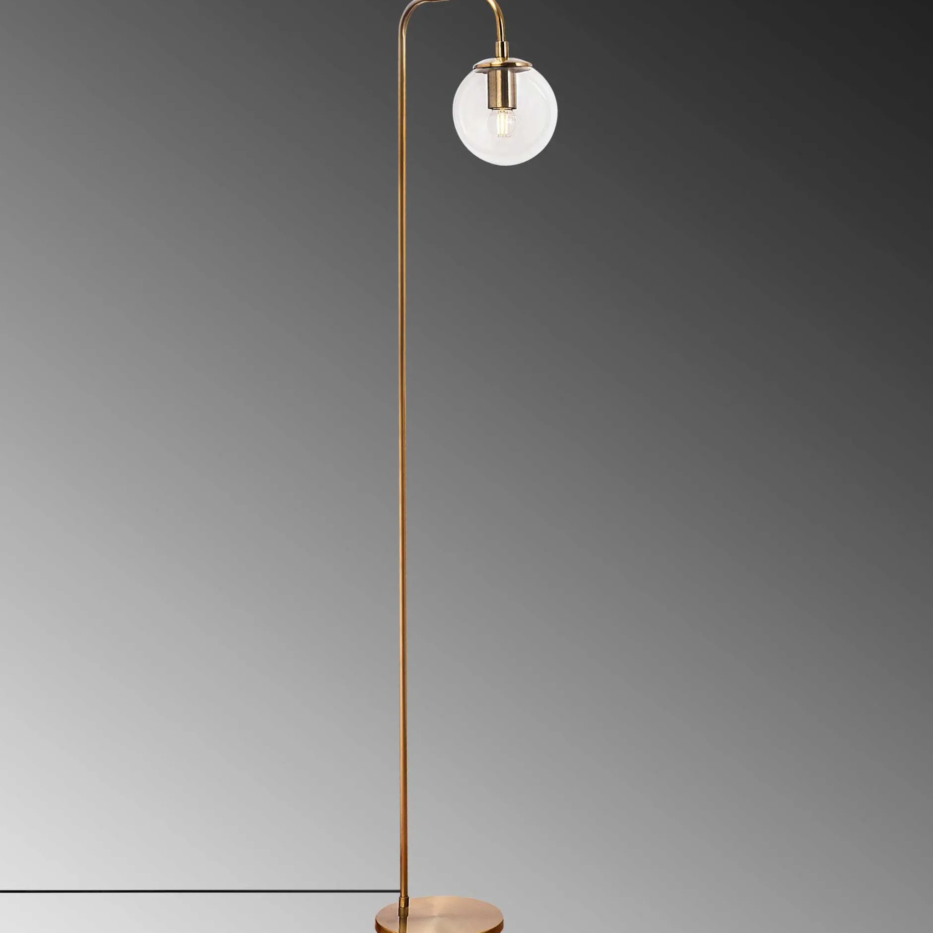 Viran Stehlampe | METALLGEHÄUSE | Vintage