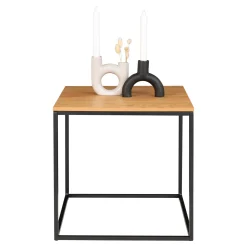 Vita Beistelltisch Eiche Natur - 45x45x45 cm
