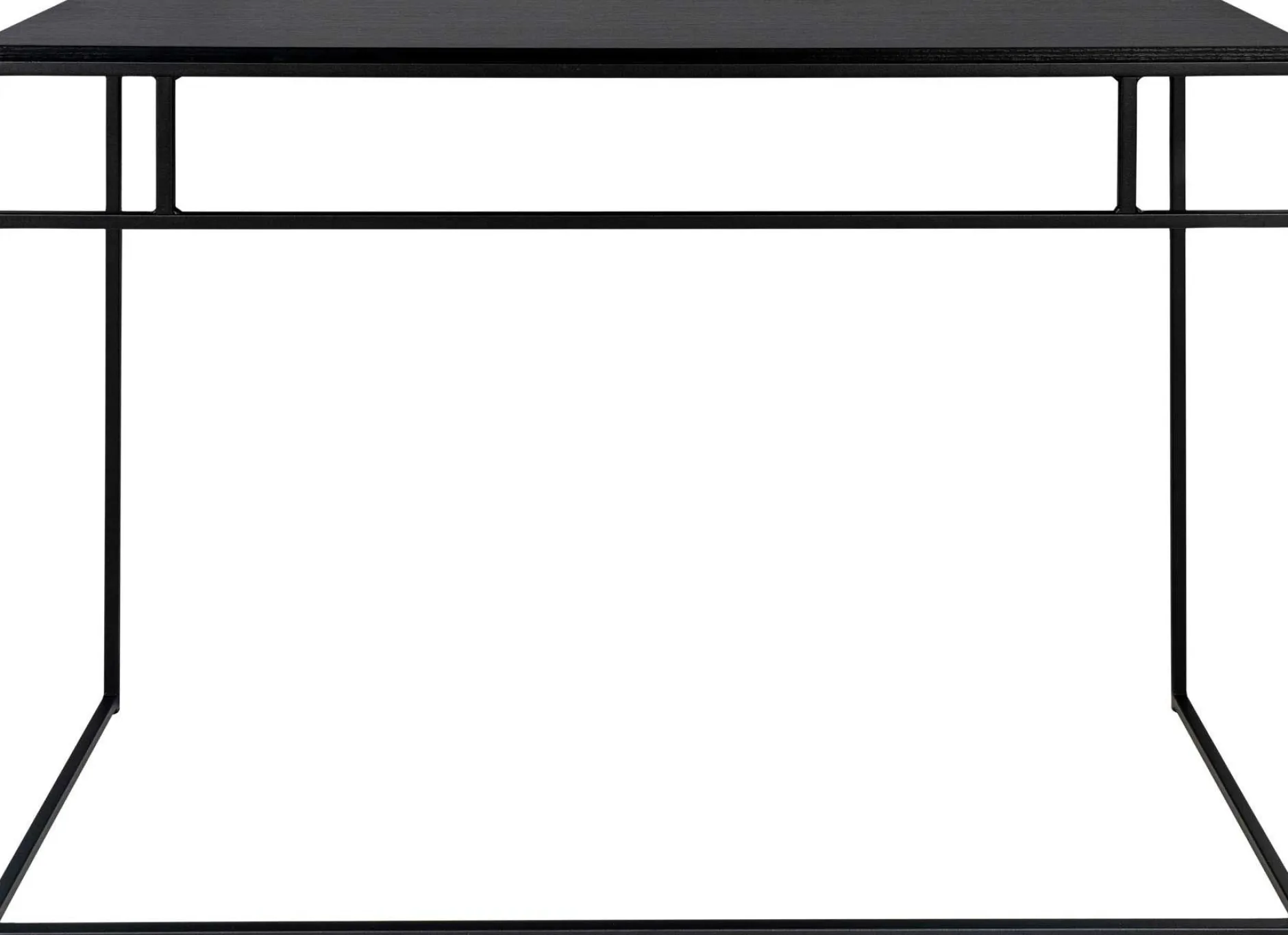 Vita Desk - Schwarz | Modern Desk | 100x45x75 cm