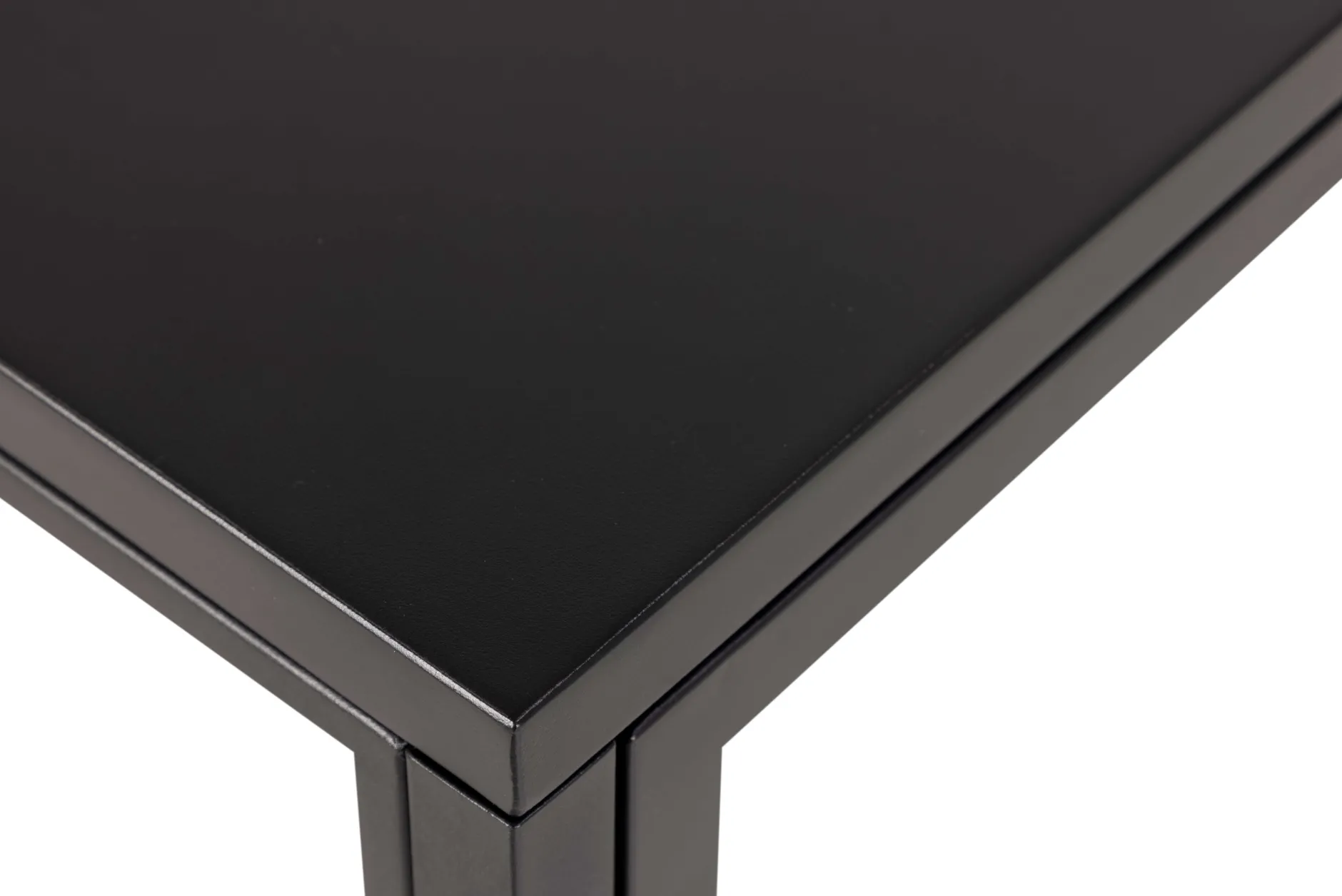 Vitrine Nebas 80cm, 2 Türen und 1 Fachboden - schwarz
