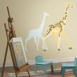 Wandaufkleber Giraffe