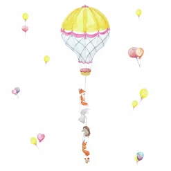 Wandaufkleber Heißluftballon Pals
