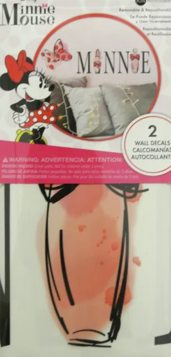 Wandaufkleber Minnie Maus Parfüm