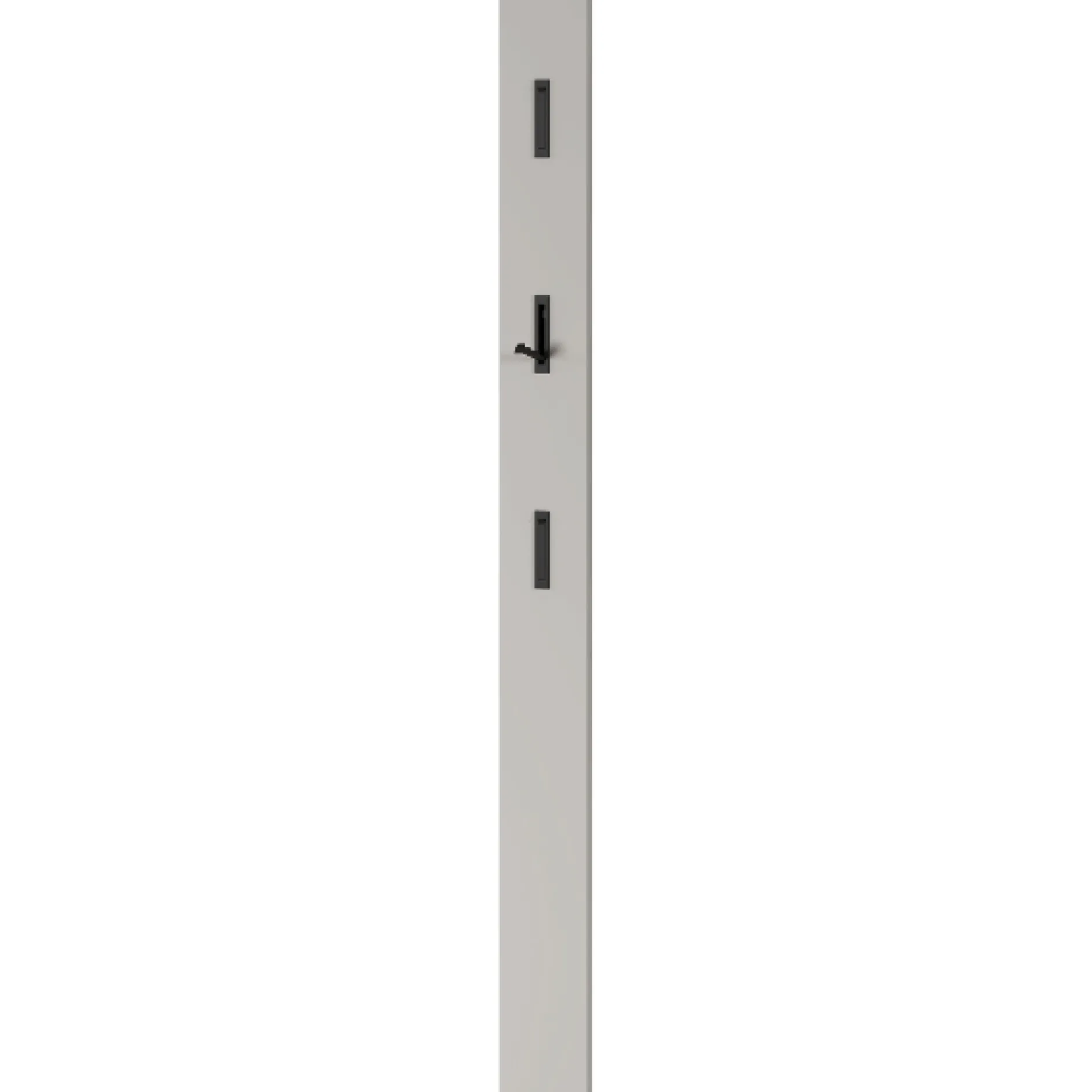 Wandgarderobe Jonas mit drei Haken - kaschmirbeige
