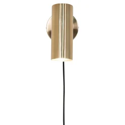 Wandleuchte Parisien | 15 x 10 x 22 cm | Kupfer / Metall - 190 cm Schnur