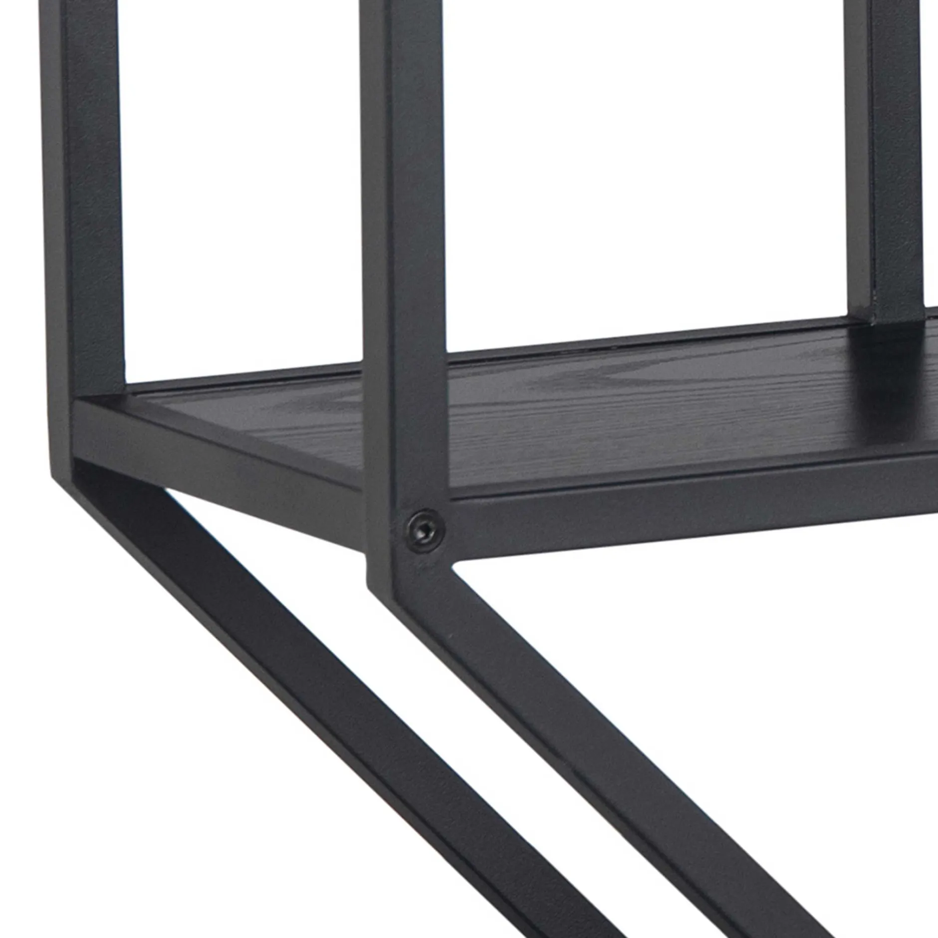 Wandregal Dover - schwarz