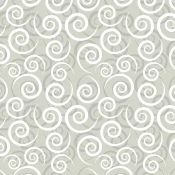 Wandsticker 3D Grey Swirl - Schaumsticker