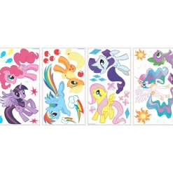 Wandsticker My Little Pony - mit Glitter