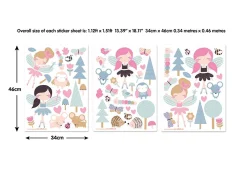 Wandsticker My Woodland Friends