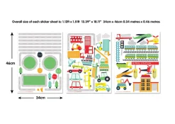 Wandsticker Transport