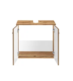 Waschbeckenschrank Bobbi 60cm 2 Türen - Eiche