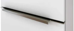 Waschbeckenschrank Hansen 60cm 2 Schubladen - weiß