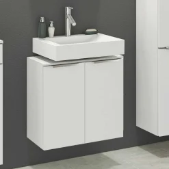 Waschbeckenschrank Hansen 60cm 2 Türen - weiß