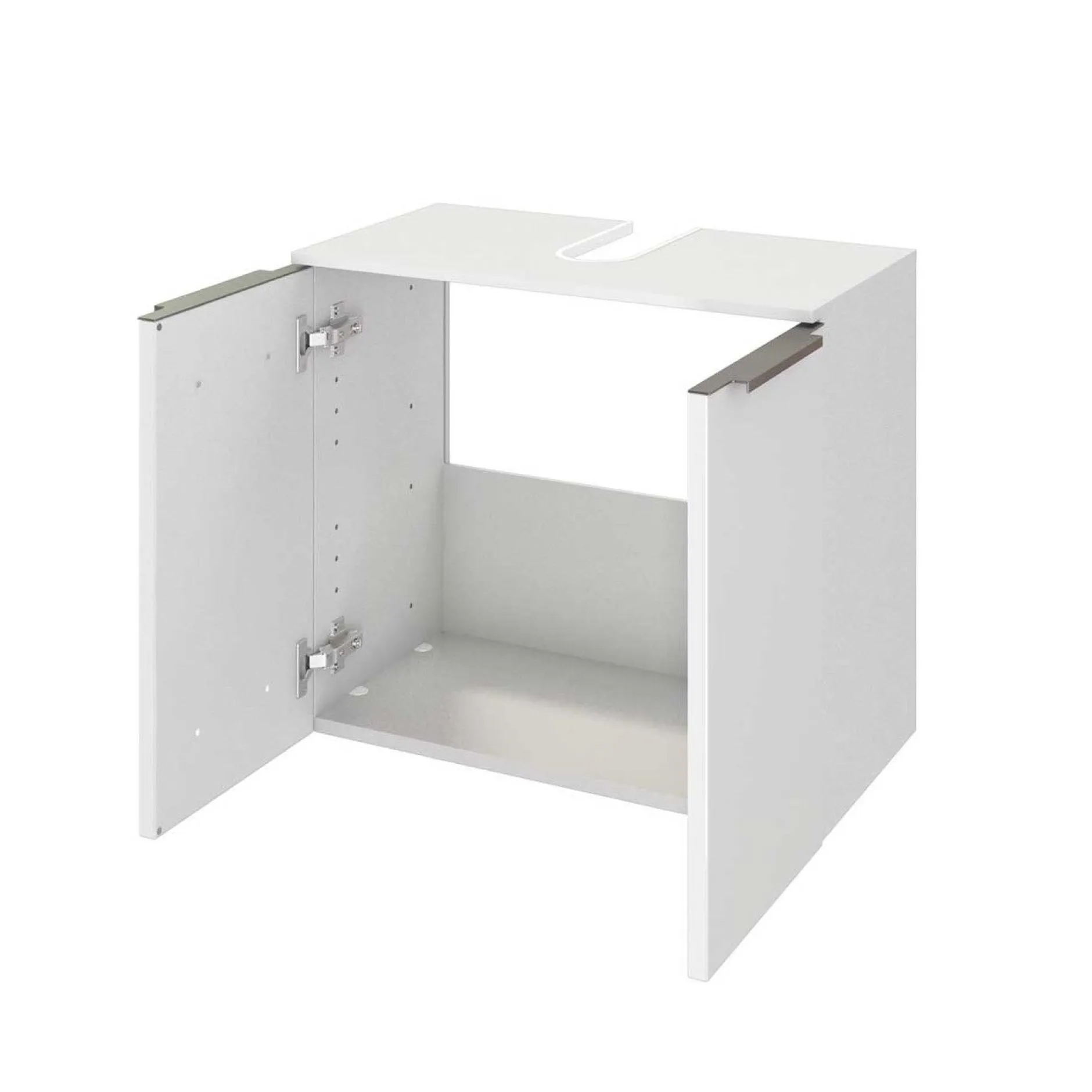 Waschbeckenschrank Hansen 60cm 2 Türen - weiß