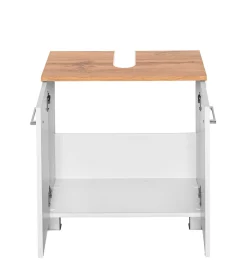 Waschbeckenschrank Pares 60cm 2 Schubladen - weiß