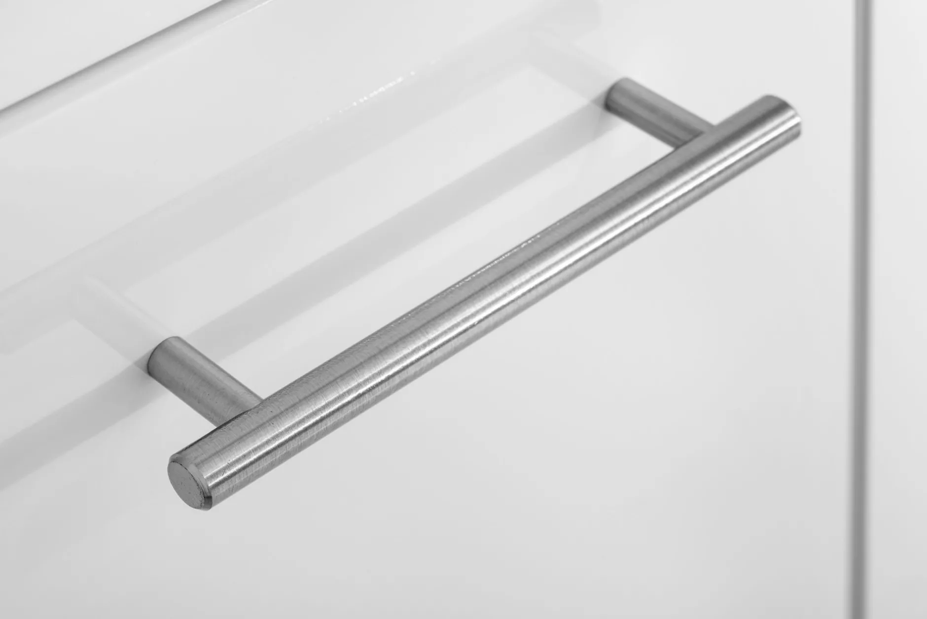 Waschbeckenschrank Pollet 60cm 2 Schubladen - weiß