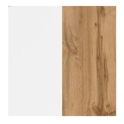 Waschbeckenschrank Sefa 60cm 2 Schubladen - Eiche/Weiß