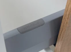 Waschbeckenschrank Sefa 60cm 2 Schubladen - Eiche/Weiß