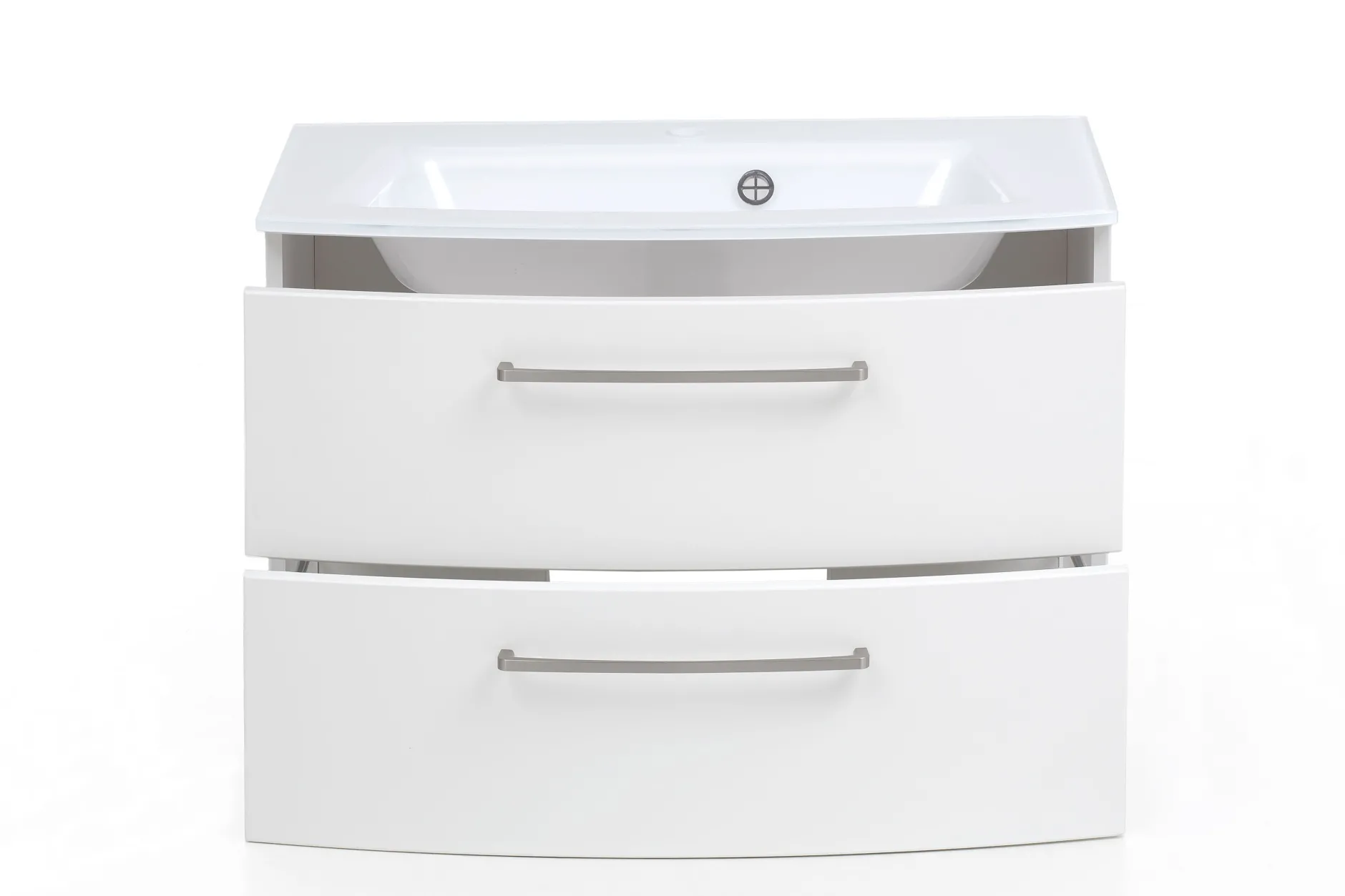 Waschbeckenschrank Stivan 80cm - weiß