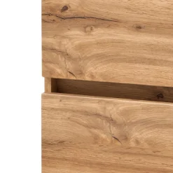 Waschbeckenschrank Vikas 101cm 2 Schubladen - Eiche