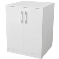 Waschmaschinenschrank Brisa - 70x67x90cm - 2 Türen - weiß