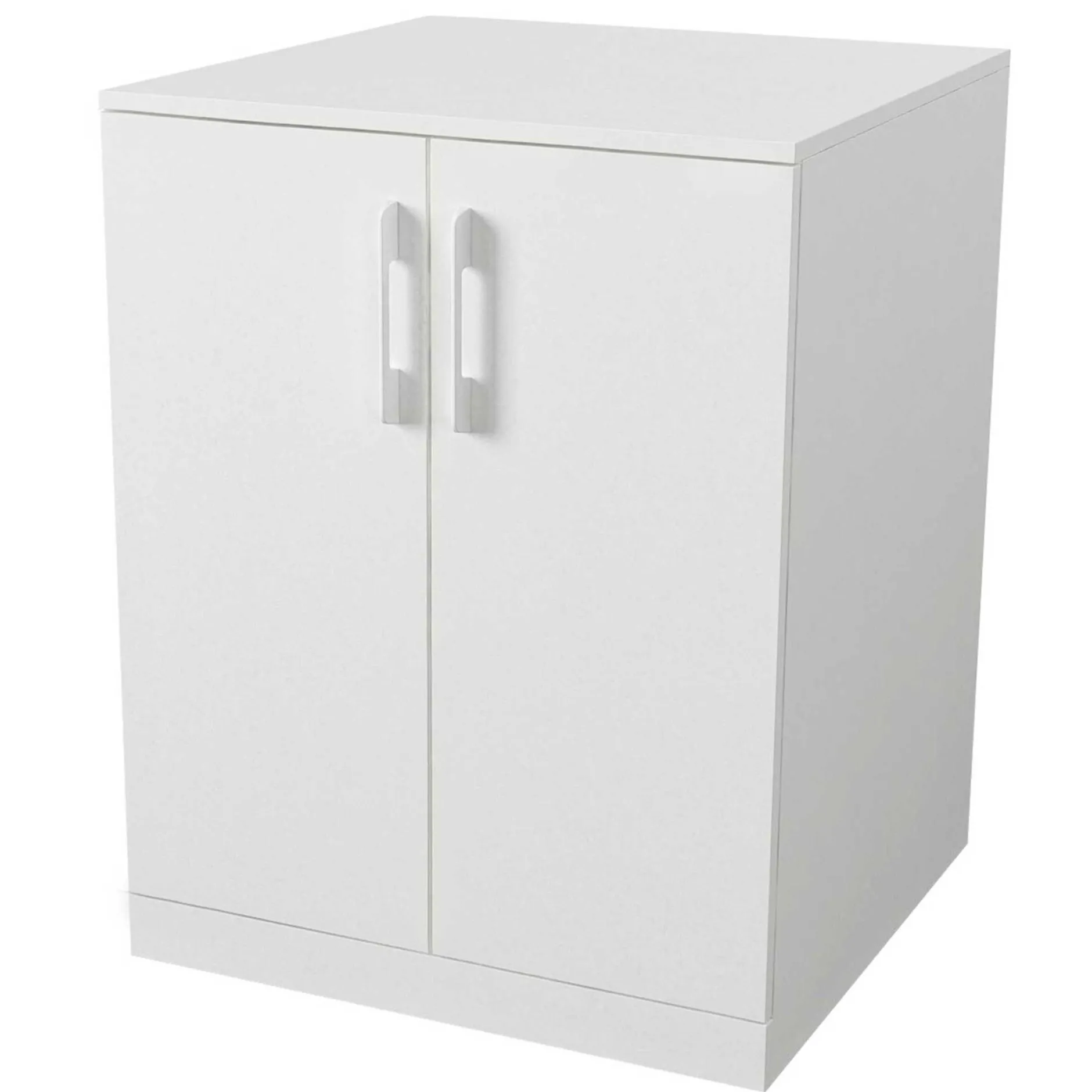 Waschmaschinenschrank Brisa - 70x67x90cm - 2 Türen - weiß
