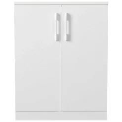 Waschmaschinenschrank Brisa - 70x67x90cm - 2 Türen - weiß