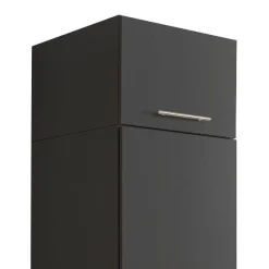 Waschmaschinenschrank-Kombination Laundreezy | 168 x 68 x 200 cm | Anthrazit