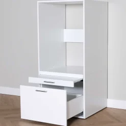 Waschmaschinenschrank Linea - 66x67x142cm - weiß