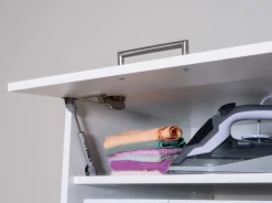 Waschmaschinenschrank Linea - 66x67x200cm - weiß