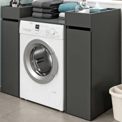 Waschmaschinenumbau Free Xonox - Anthrazit - 124x101x60 cm
