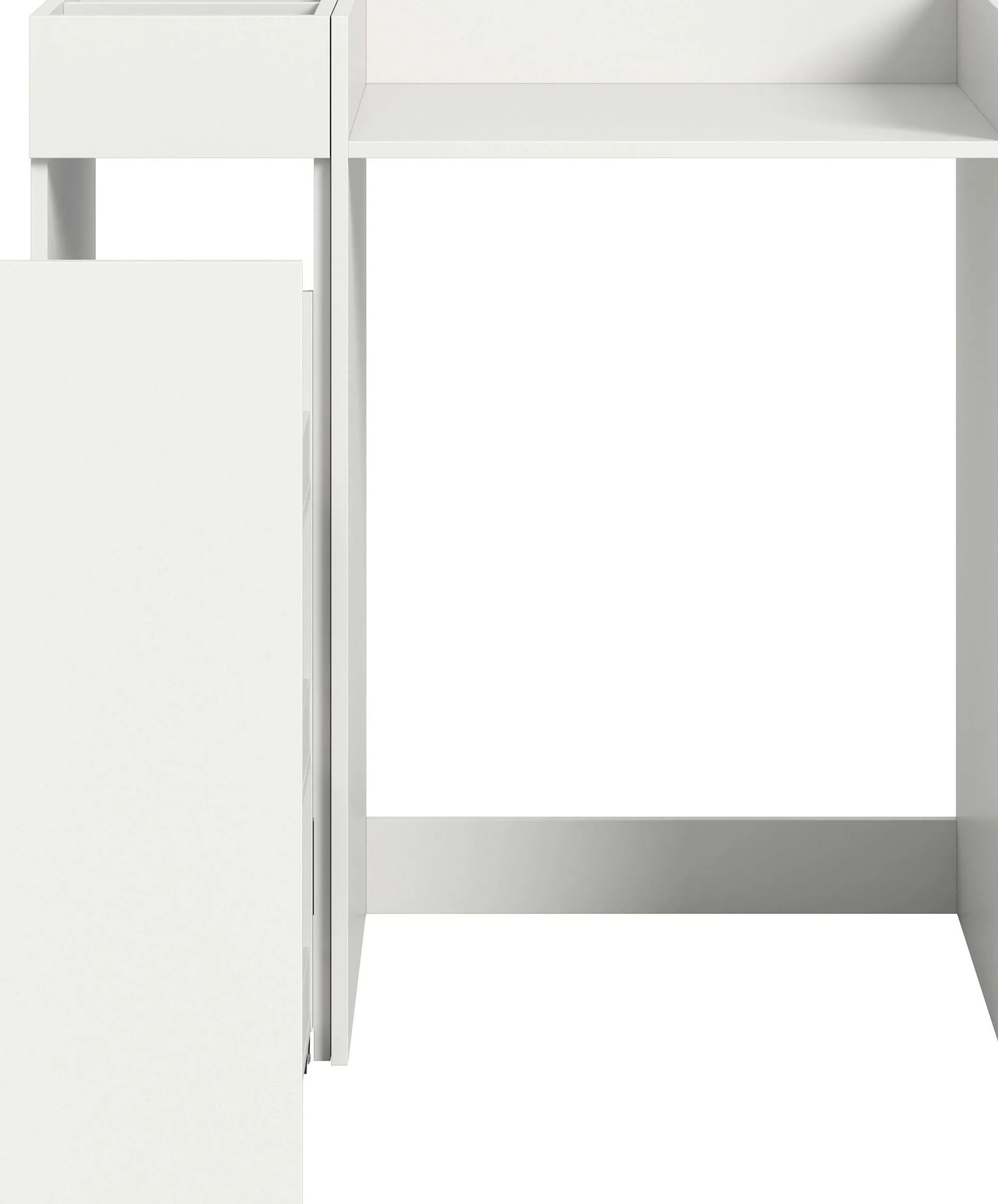 Waschmaschinenverkleidung Free Xonox - Weiß - 95x101x60 cm