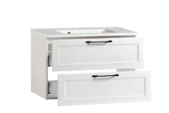 Waschtischunterschrank Meran | 80 x 47 x 56 cm | Weiß