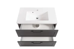 Waschtischunterschrank Meran | 80 x 47 x 56 cm | Grau