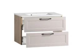 Waschtischunterschrank Meran | 80 x 47 x 56 cm | Farbe Kaschmir