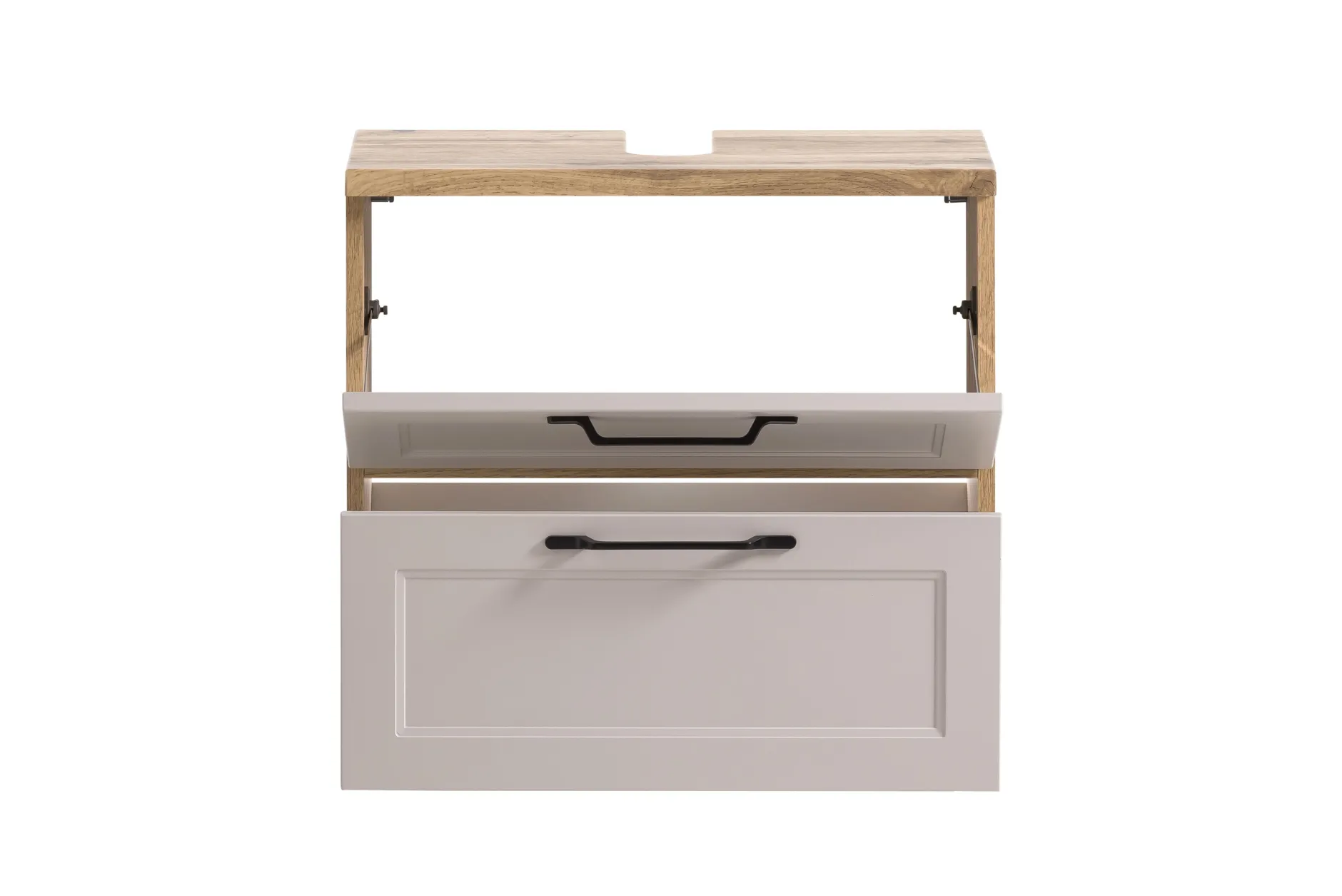 Waschtischunterschrank Meran | 60 x 35 x 55 cm | Farbe Kaschmir