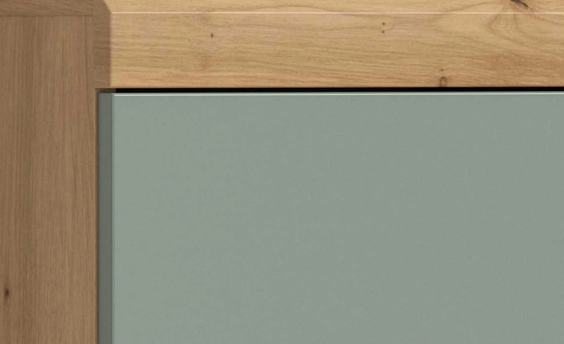 Waschtischunterschrank Scout Xonox - Sagegrün Artisan Eiche - 60x56x34 cm