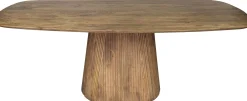 Wave Esstisch 215cm - Massiv Mango Sand