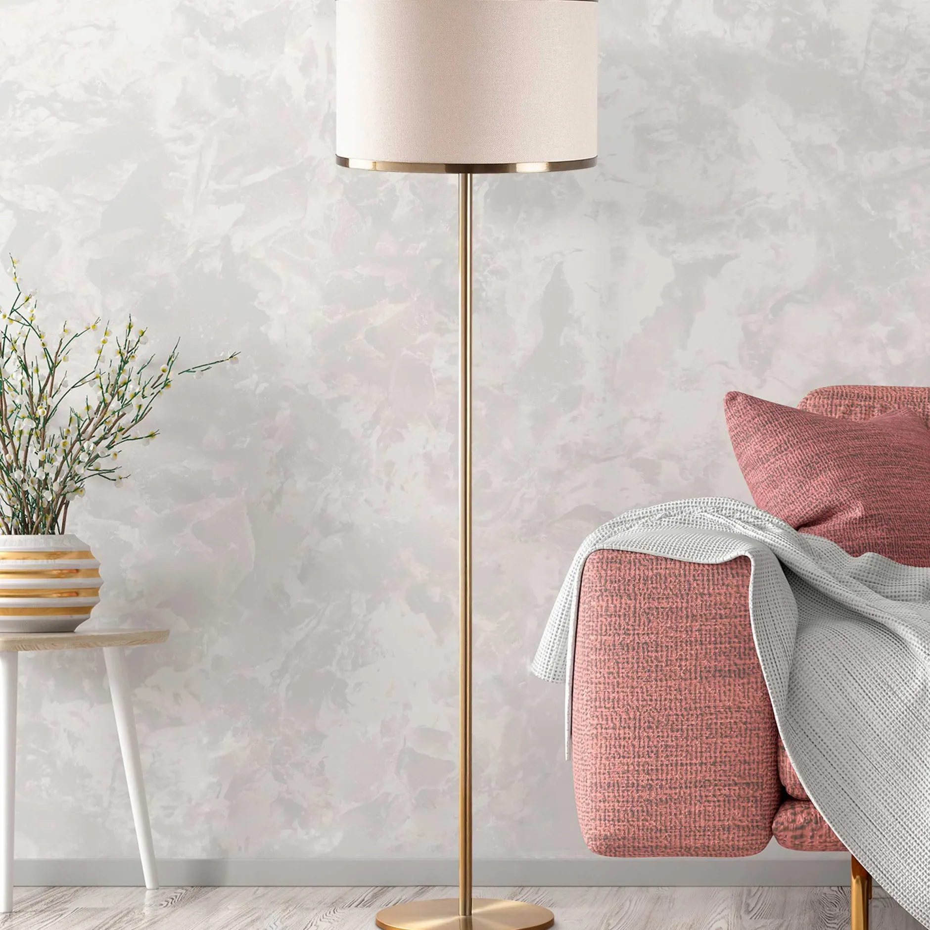 Way Stehlampe | METALLGEHÄUSE | Vintage