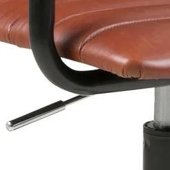Windsor Bürostuhl - verstellbar - Kunstleder cognac